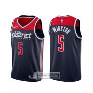 Camiseta Washington Wizards Cassius Winston Association 2020-21 Azul